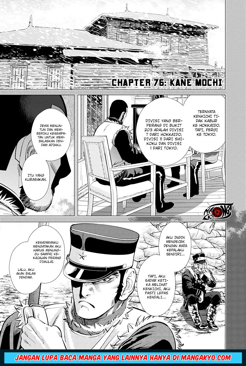 Golden Kamuy Chapter 76 Gambar 1